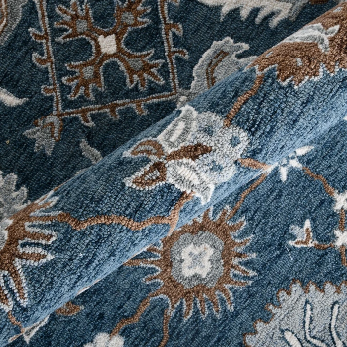 Amer Lewis Navy LEW-2 5ft. X 7ft.6in. Rect. Rug