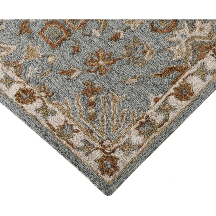 Amer Lewis Blue LEW-3 3ft.6in. X 5ft.6in. Rect. Rug