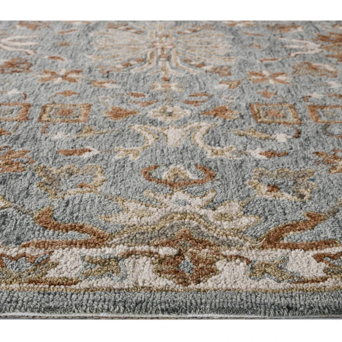 Amer Lewis Blue LEW-3 3ft.6in. X 5ft.6in. Rect. Rug