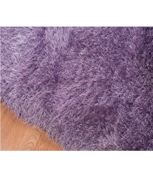 Amer Metro Granata Plush Shag Purple Area Rug 9'x13'6"