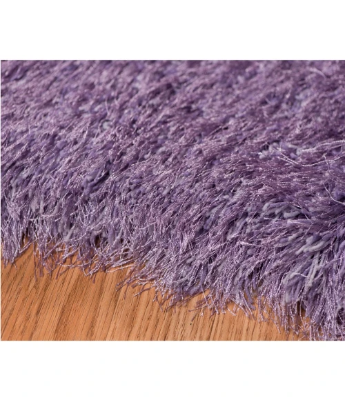 Amer Metro Granata Plush Shag Purple Area Rug 9'x13'6"