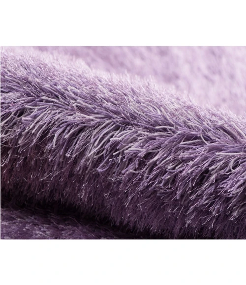 Amer Metro Granata Plush Shag Purple Area Rug 9'x13'6"