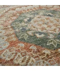 Amer Milano Baby Blue/Carrot MIL-12 8ft. x 10ft. Rect. Rug