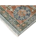 Amer Milano Baby Blue/Carrot MIL-12 8ft. x 10ft. Rect. Rug