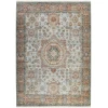 Amer Milano Baby Blue/Carrot MIL-12 10ft. x 14ft. Rect. Rug
