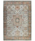 Amer Milano Baby Blue/Carrot MIL-12 8ft. x 10ft. Rect. Rug
