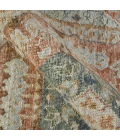 Amer Milano Baby Blue/Carrot MIL-12 8ft. x 10ft. Rect. Rug