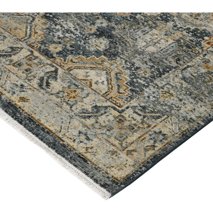 Amer Milano Sea Blue MIL-40 10ft. x 14ft. Rect. Rug