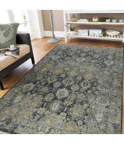 Amer Milano Sea Blue MIL-40 10ft. x 14ft. Rect. Rug