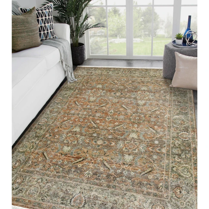 Amer Milano Amber/Sage MIL-6 8ft. x 10ft. Rect. Rug