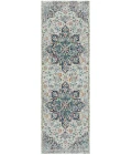 Amer Montana Kriselda Gray Polypropylene Runner Rug 2'7"x8'