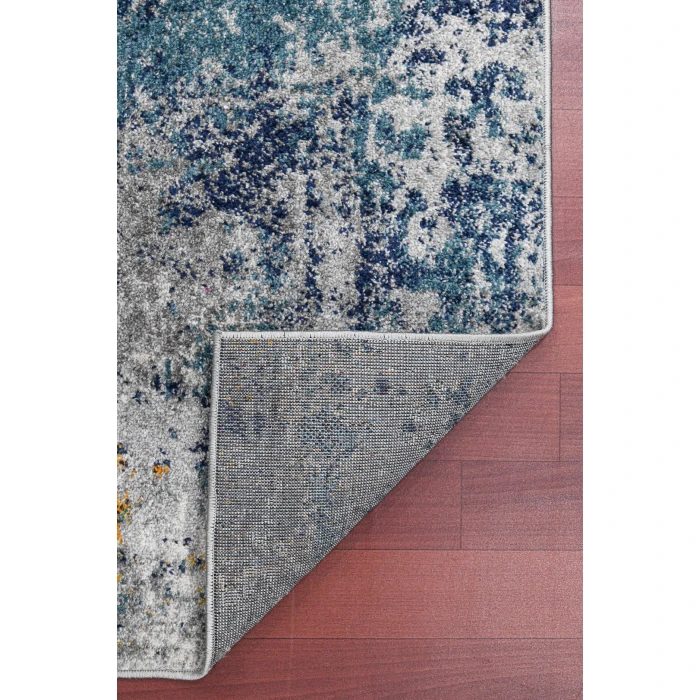 Amer Montana Lizette Blue/Pink Polypropylene Area Rug 2'x3'