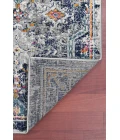 Amer Montana Myro Blue/Orange Polypropylene Area Rug 5'3"x7'6"