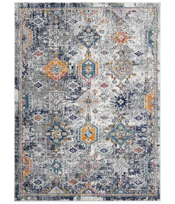 Amer Montana MON-13 Myro Blue/Orange Rug 5 ft. 3 in. X 7 ft. 6 in. Rectangle