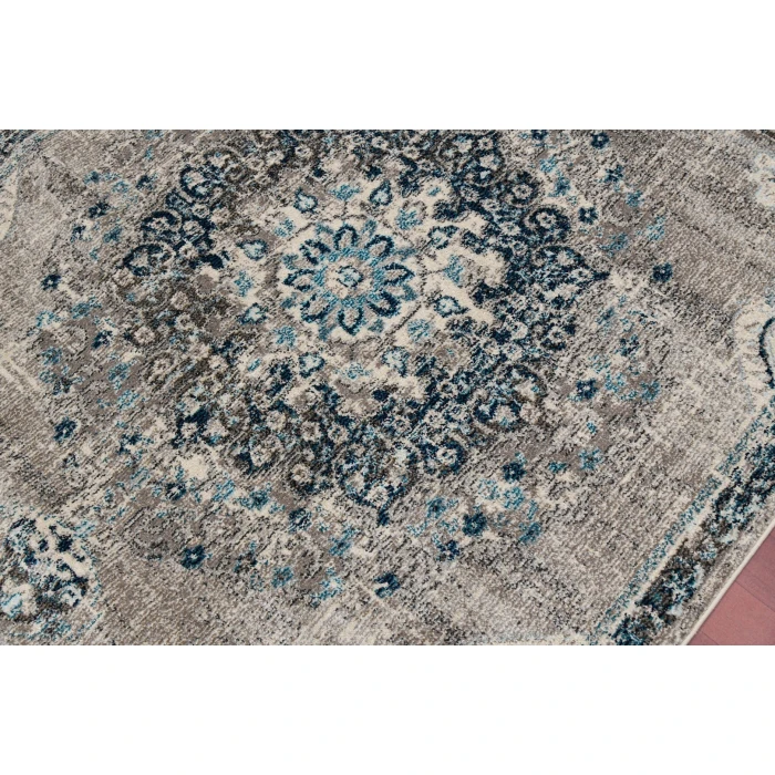 Amer Montana Nieves Teal Polypropylene Area Rug 2'x3'