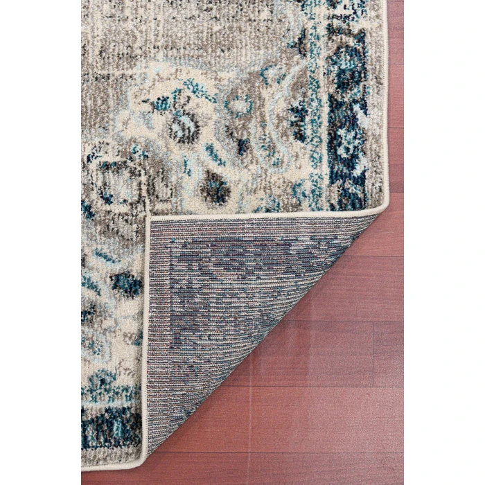 Amer Montana Nieves Teal Polypropylene Area Rug 2'x3'
