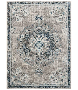 Amer Montana MON-14 Nieves Teal Rug 5 ft. 3 in. X 7 ft. 6 in. Rectangle