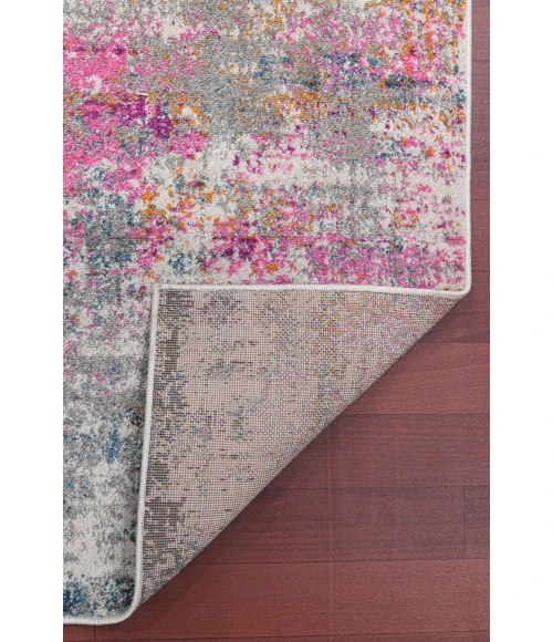Amer Montana Blesilda Orange/Pink Polypropylene Area Rug 5'3"x7'6"