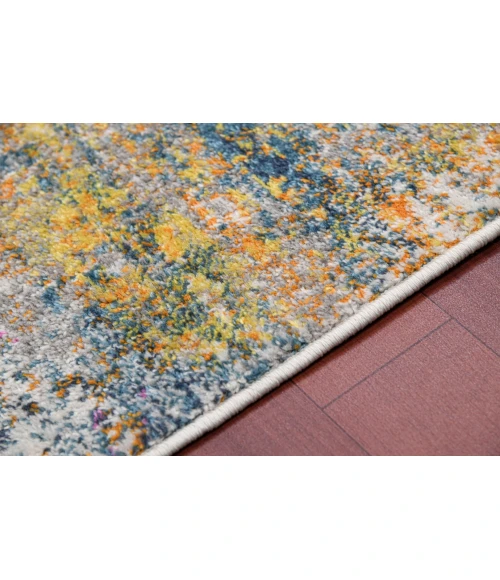 Amer Montana Blesilda Orange/Pink Polypropylene Area Rug 5'3"x7'6"