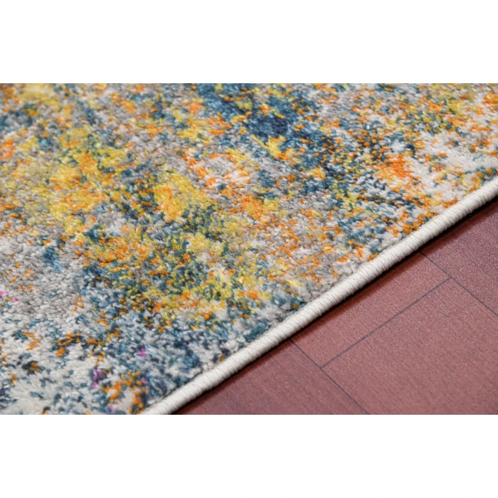 Amer Montana Blesilda Orange/Pink Polypropylene Area Rug 2'x3'