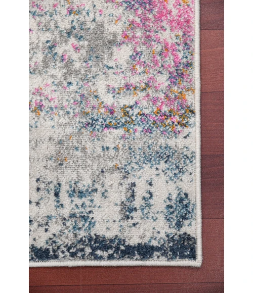 Amer Montana Blesilda Orange/Pink Polypropylene Area Rug 5'3"x7'6"