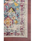 Amer Montana Carrey Gray/Orange Polypropylene Area Rug 7'10"x10'10"