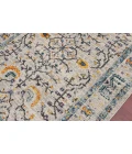 Amer Montana Dyanne Ivory/Yellow Polypropylene Area Rug 8'10"x11'10"