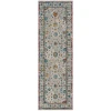 Amer Montana MON-5 Estrel Ivory/Orange Rug 2 ft. 7 in. X 8 ft. Runner