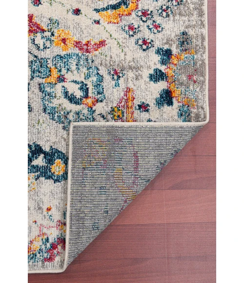 Amer Montana Glaiza Ivory/Orange Polypropylene Area Rug 8'10"x11'10"