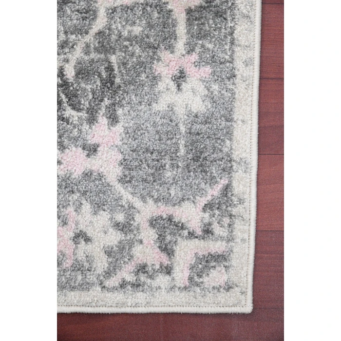 Amer Montana Herris Gray Polypropylene Area Rug 2'x3'