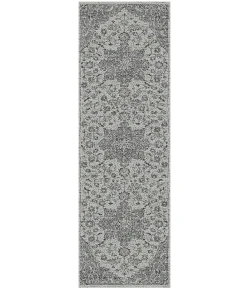 Amer Montana MON-8 Herris Gray Rug 2 ft. 7 in. X 8 ft. Runner