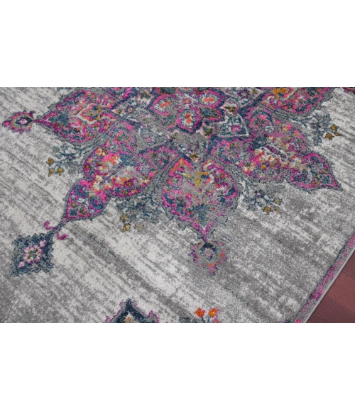 Amer Montana Isabelle Pink Polypropylene Area Rug 3'3"x5'