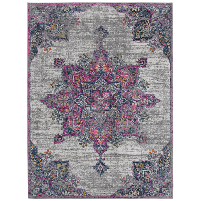 Amer Montana Isabelle Pink Polypropylene Area Rug 2'x3'