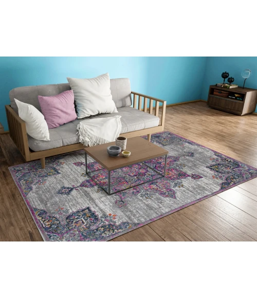 Amer Montana Isabelle Pink Polypropylene Area Rug 3'3"x5'
