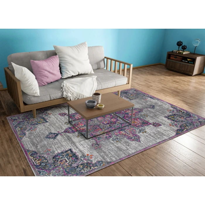 Amer Montana Isabelle Pink Polypropylene Area Rug 2'x3'
