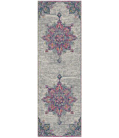 Amer Montana Isabelle Pink Polypropylene Runner Rug 2'7"x8'