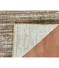 Amer Maryland Cecil Brown Striped Indoor/Outdoor Rug 28" x 96"