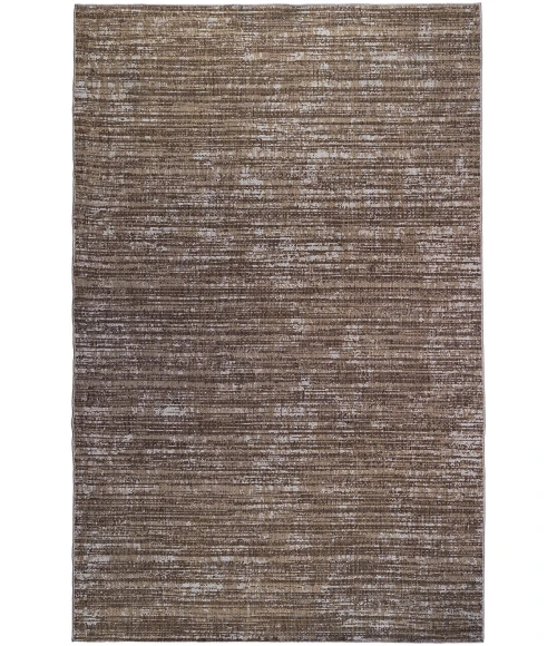 Maryland Cecil Brown Striped Indoor/Outdoor Area Rug