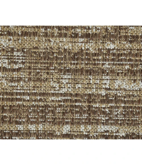 Maryland Cecil Brown Striped Indoor/Outdoor Area Rug