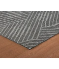 Maryland Abbel Fossil Gray Geometric Indoor/Outdoor Area Rug