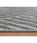Maryland Abbel Fossil Gray Geometric Indoor/Outdoor Area Rug