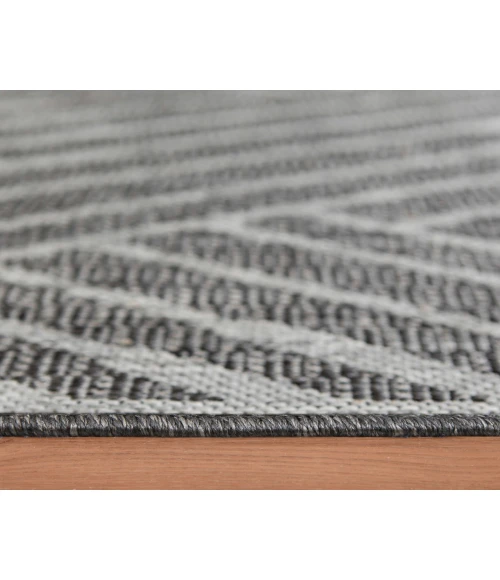 Maryland Abbel Fossil Gray Geometric Indoor/Outdoor Area Rug