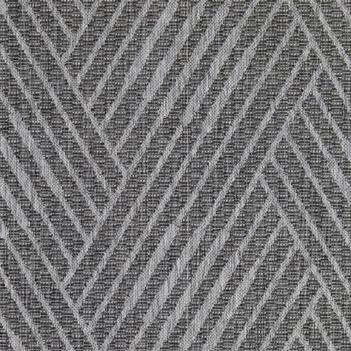 Maryland Abbel Fossil Gray Geometric Indoor/Outdoor Area Rug