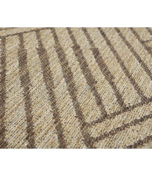 Maryland Abbel Beige Geometric Indoor/Outdoor Area Rug
