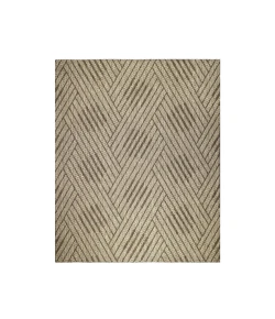 Amer Maryland Abbel Beige Geometric Indoor/Outdoor Rug 63" x 96"