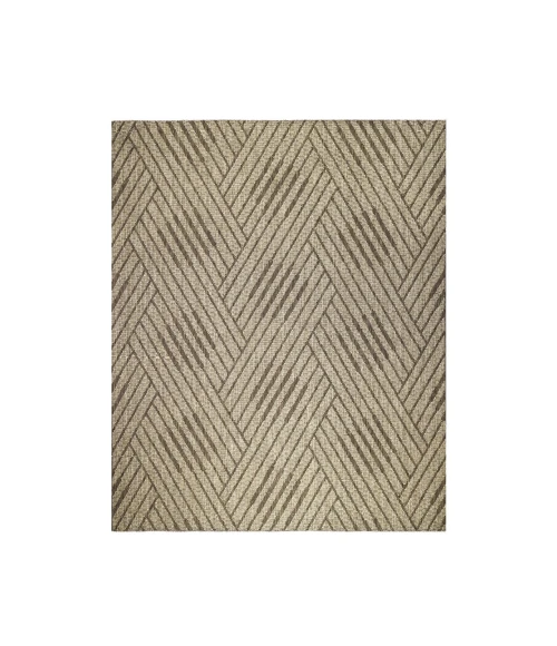 Maryland Abbel Beige Geometric Indoor/Outdoor Area Rug