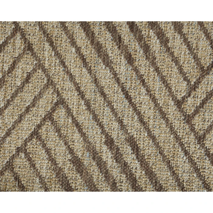 Maryland Abbel Beige Geometric Indoor/Outdoor Area Rug