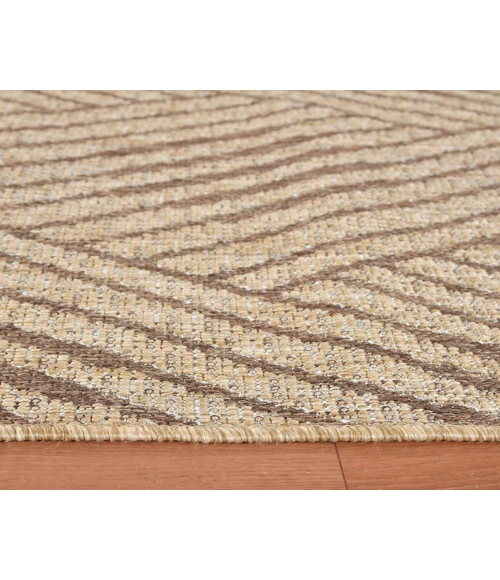 Maryland Abbel Beige Geometric Indoor/Outdoor Area Rug