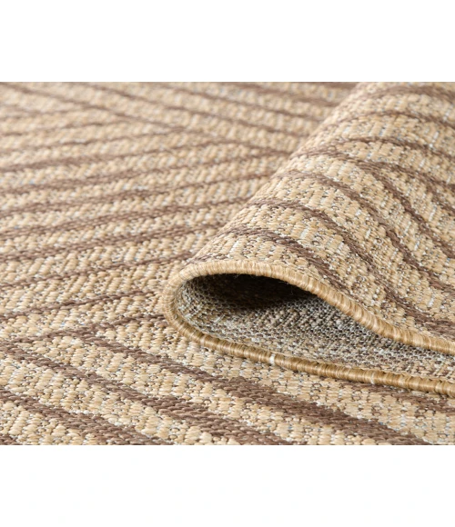 Maryland Abbel Beige Geometric Indoor/Outdoor Area Rug