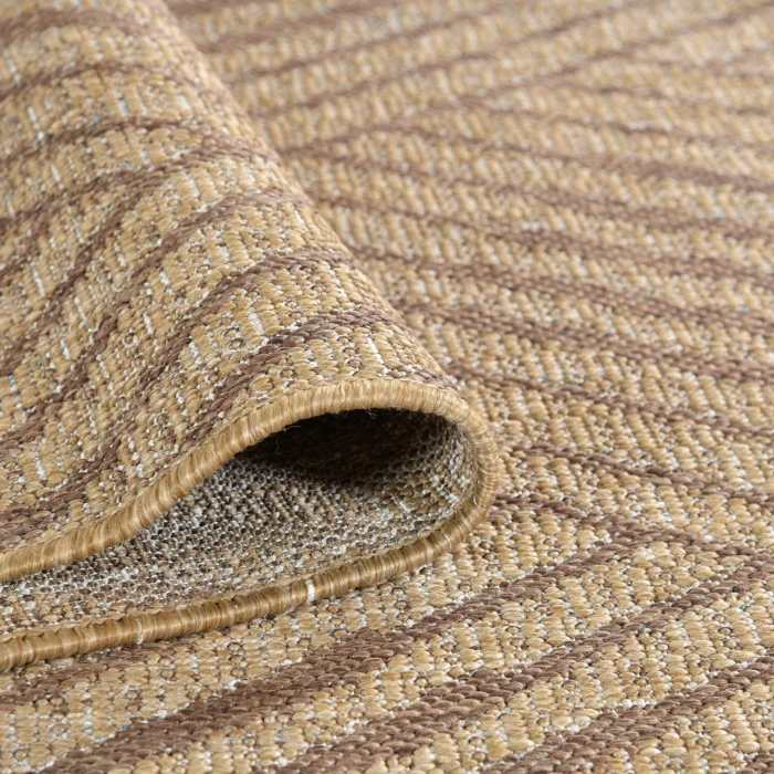 Maryland Abbel Beige Geometric Indoor/Outdoor Area Rug
